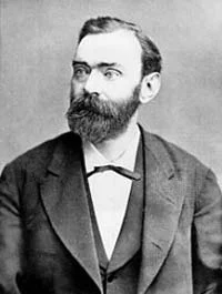Alfred Nobel - Portrait photograph